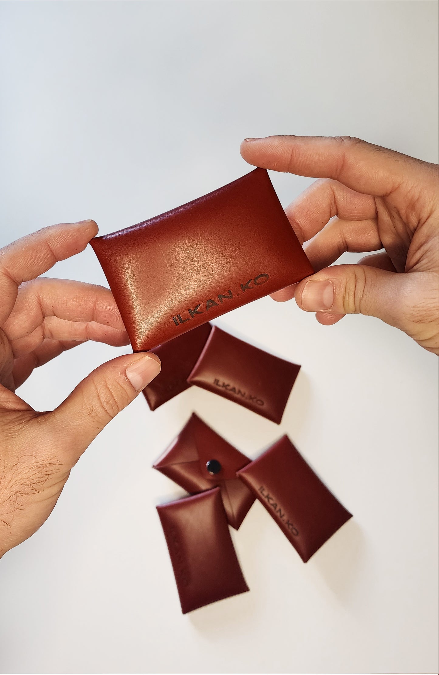 Envelope Cardholder Burgundy
