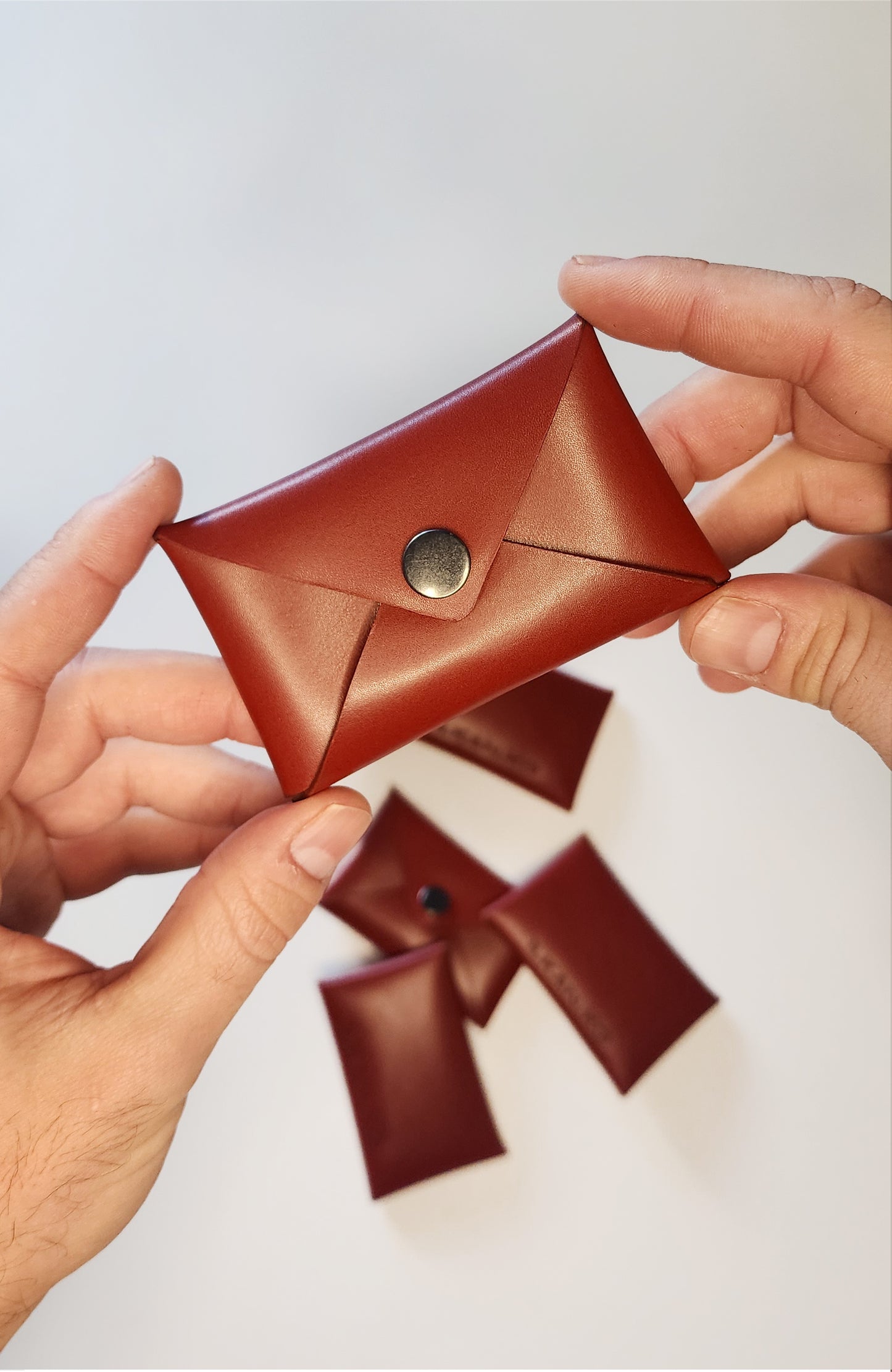 Envelope Cardholder Burgundy