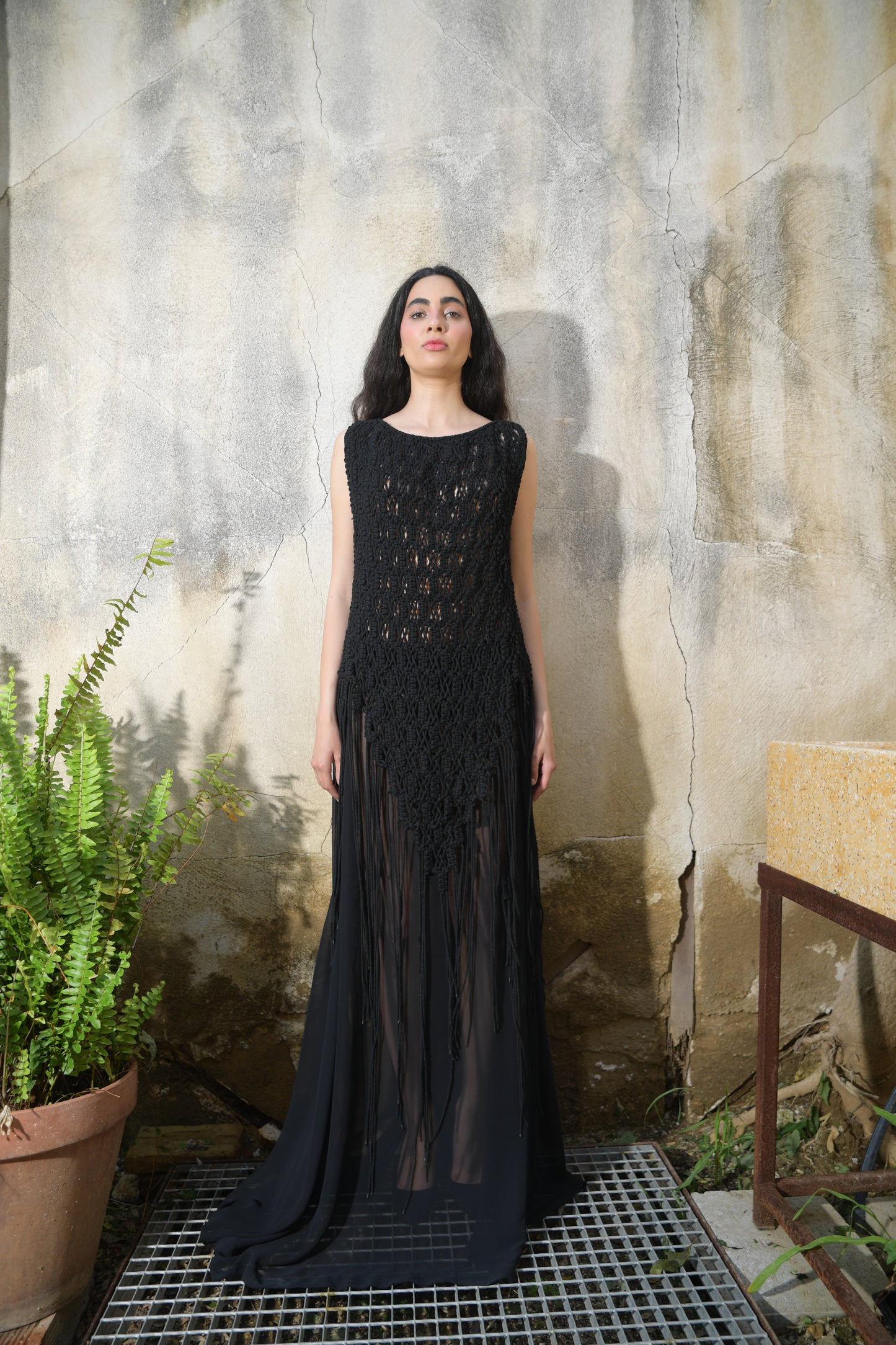 Camino Black Dress