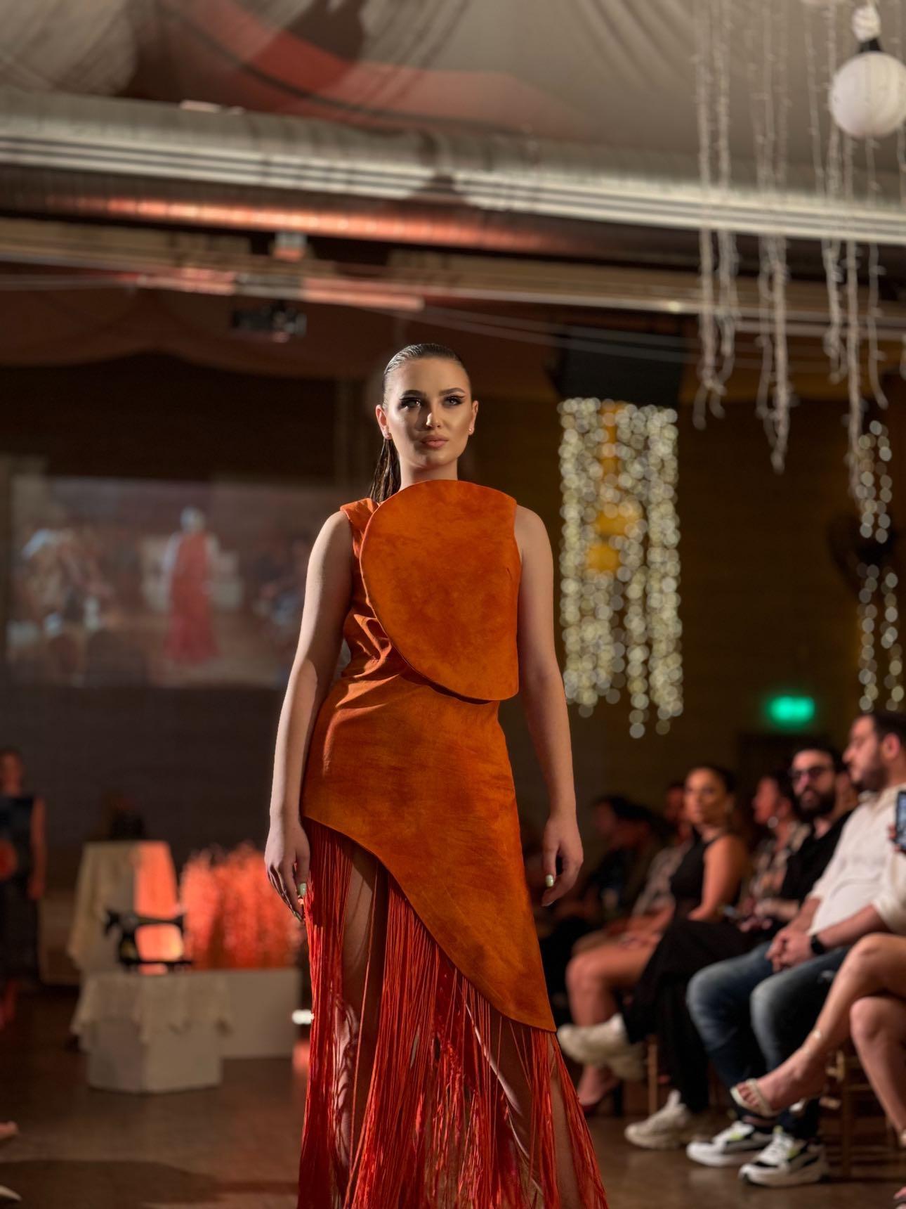 Allongé Orange Dress