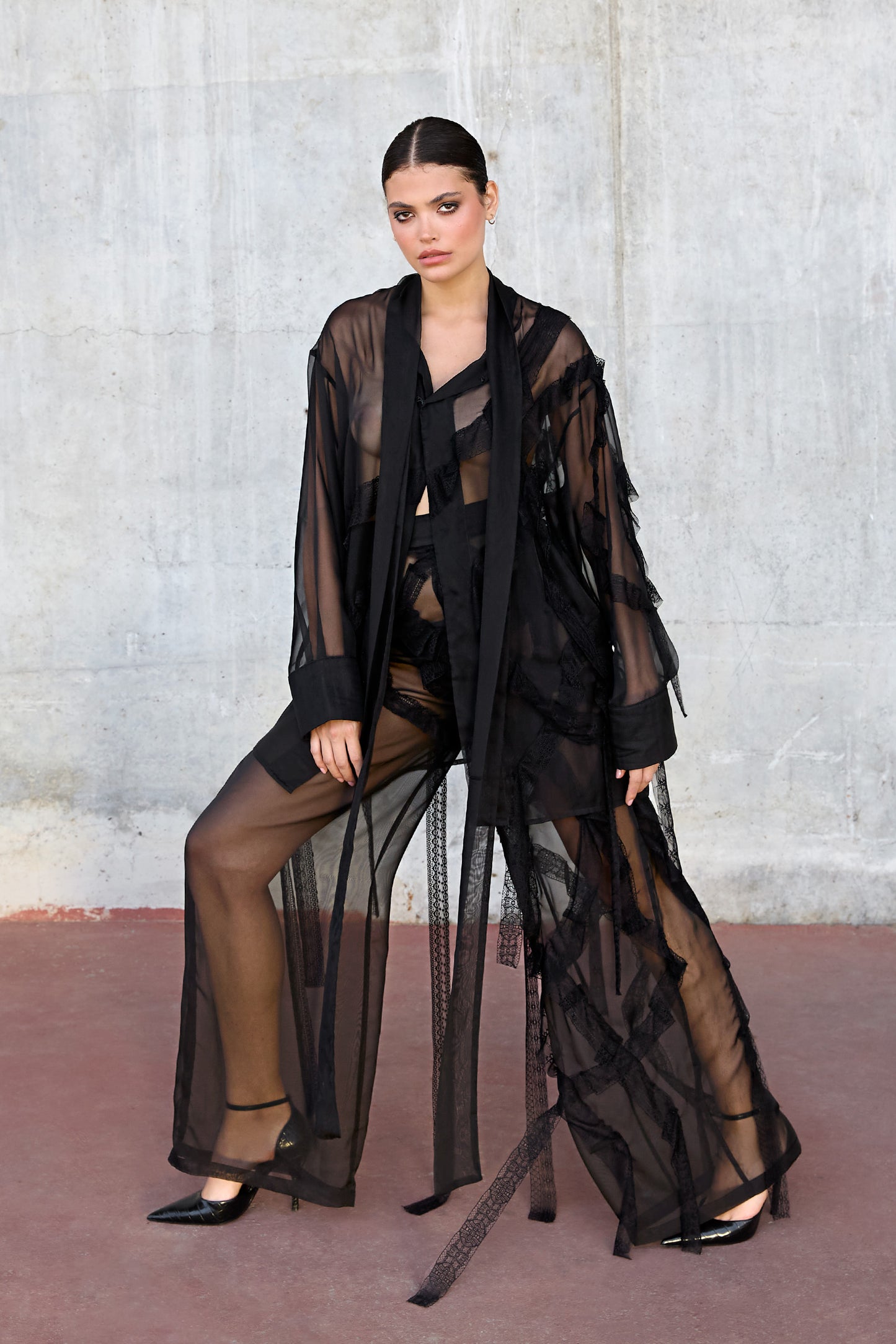 Ethereal Link Pants – Fluid Elegance