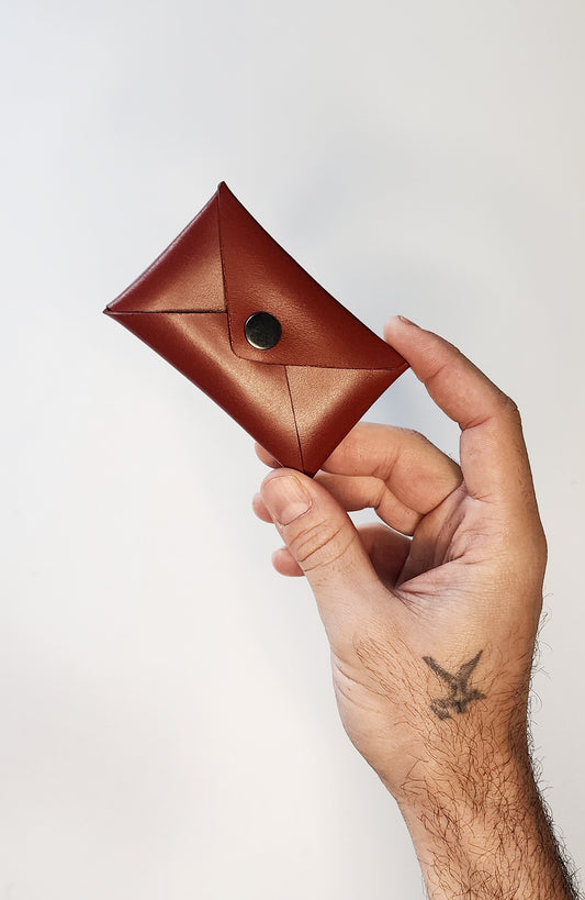 Envelope Cardholder Burgundy