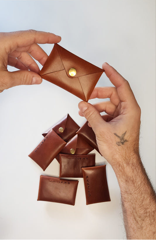 Envelope Cardholder Marrón